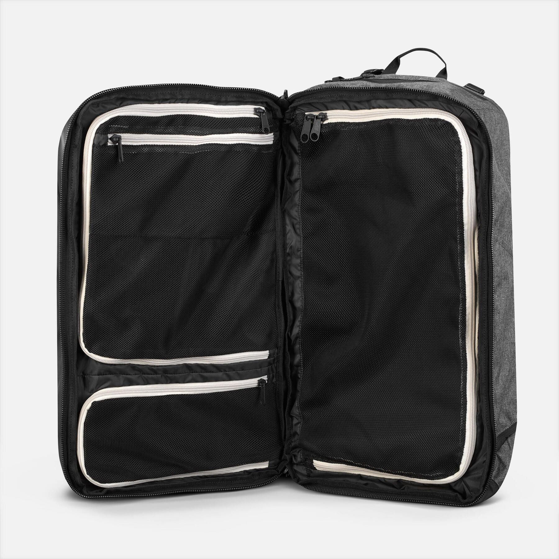 koffer und rucksack als handgepäck
